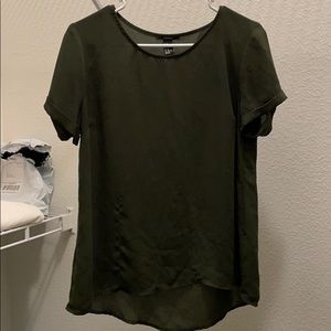 Green blouse